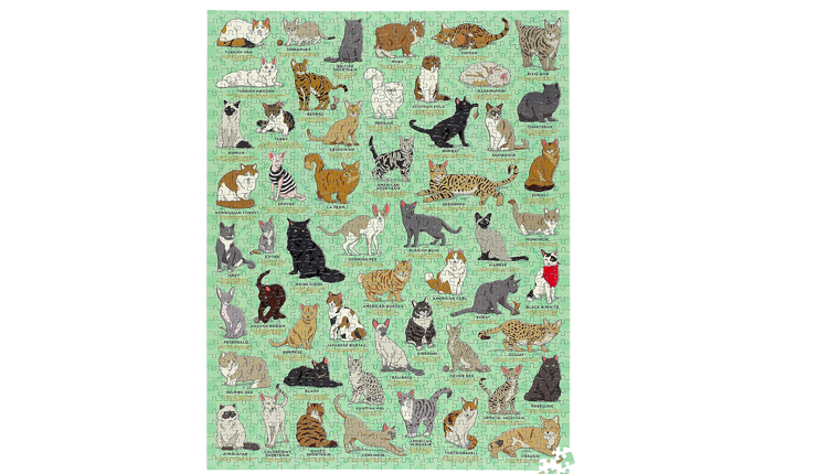 Cat jigsaw puzzle