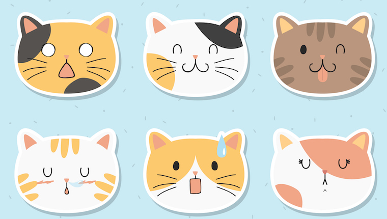 Cat stickers