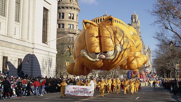 Garfield blimp