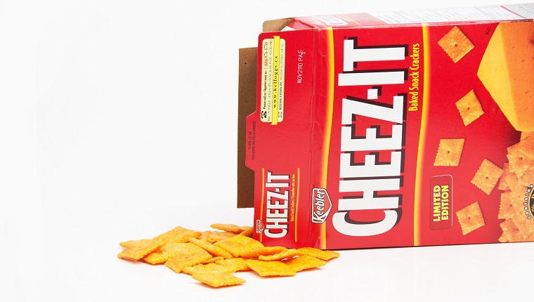 Box of Spilled Cheez-Its