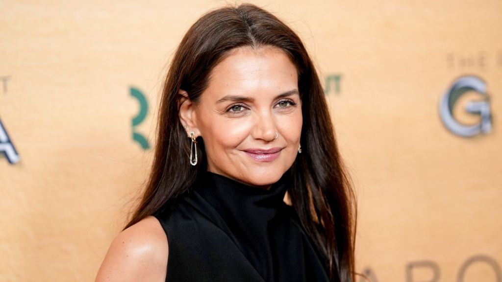 Katie Holmes at Roundabout Theatre Company's 2024 Gala held at Ziegfeld Ballroom on March 4, 2024 in New York City.