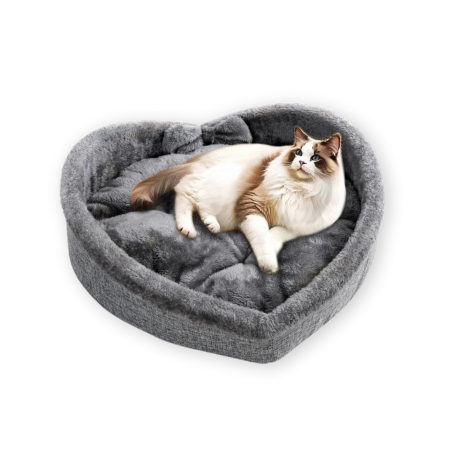 Lcybem Heart Cat Bed