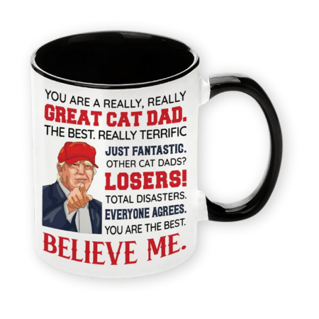 Viberty Cat Dad Coffee Mug