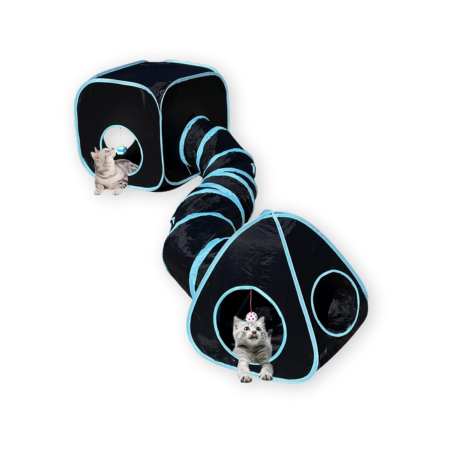 GONPETGP Cat Tunnel Cube Tent