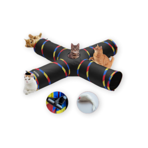 SweetBin 4 Way Large Cat Tunnel