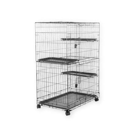 Amazon Basics Large 3-Tier Cat Cage