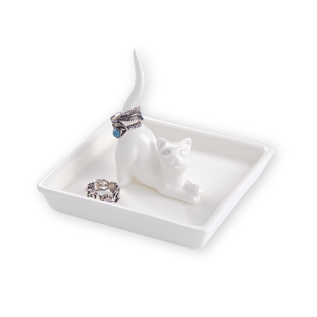 PUDDING CABIN Jewelry Tray Dish