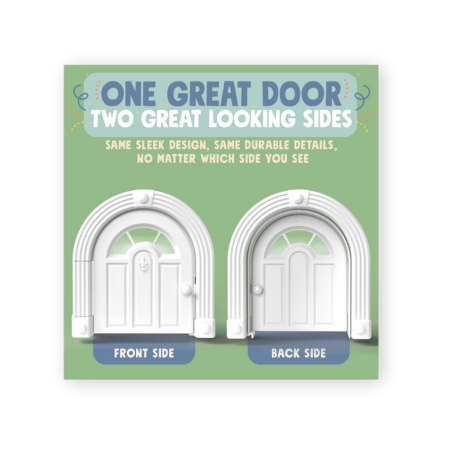 Purrfect Portal No-Flap Cat Door