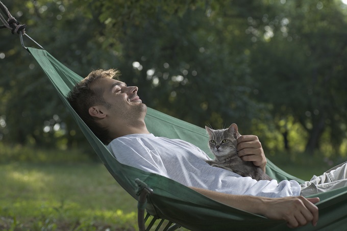 Camping is nice, human.